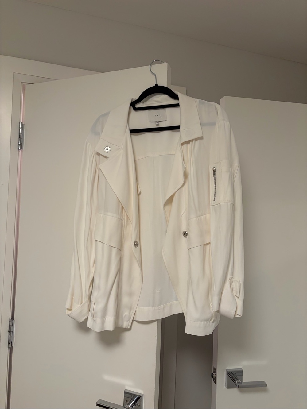 IRO Crepe Moto Jacket